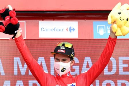 Roglic baut Führung aus - Caruso gewinnt bei Bergankunft Roglic baut Führung aus - Caruso gewinnt bei Bergankunft