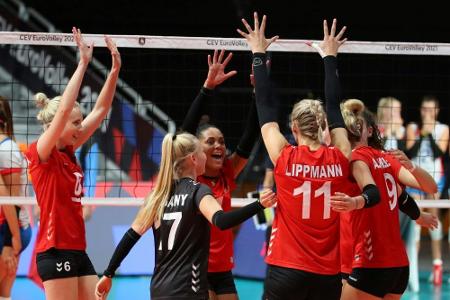 Volleyballerinnen bei EM im Soll: 