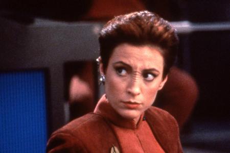 Kira Nerys, dargestellt von Nana Visitor (60), war ebenfalls auf der 