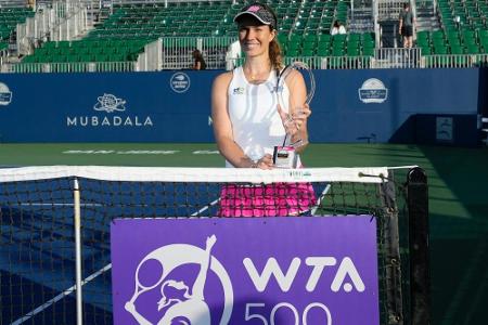 Collins gewinnt WTA-Turnier in San Jose Collins gewinnt WTA-Turnier in San Jose