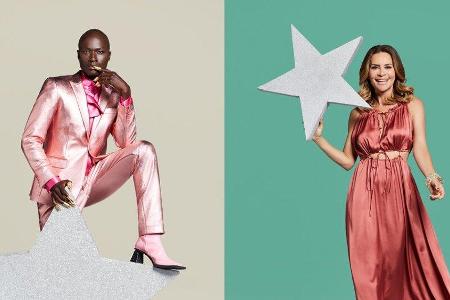 Gitta Saxx und Supermodel Papis Loveday sind zwei der vier neuen Gitta Saxx und Supermodel Papis Loveday sind zwei der vier neuen