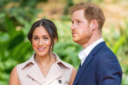 Prinz Harry und Herzogin Meghan engagieren sich mit ihrer Prinz Harry und Herzogin Meghan engagieren sich mit ihrer