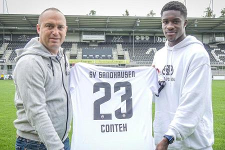 Sandhausen leiht Conteh aus Sandhausen leiht Conteh aus