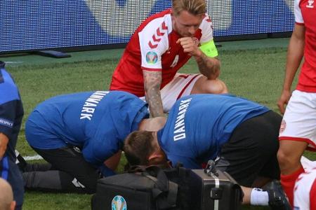 UEFA: Ärzte-Team und Kjaer für Einsatz beim Eriksen-Drama ausgezeichnet UEFA: Ärzte-Team und Kjaer für Einsatz beim Eriksen-Drama ausgezeichnet