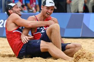 Beachvolleyball: Olympiasieger Mol/Sörum holen zum vierten Mal in Folge EM-Gold