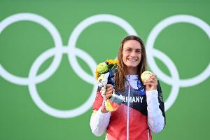 Olympiasiegerin Funk ist Sportlerin des Monats Juli