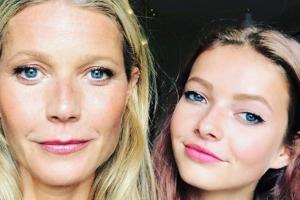 Seltenes Foto: Gwyneth Paltrow gratuliert Apple zum 16. Geburtstag