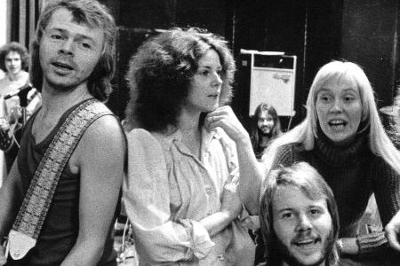 ABBA (v.l.): Björn Ulvaeus, Agnetha Faltskog, Anni-Frid Lyngstad und Benny Andersson machten von 1972 bis 1982 zusammen Musik. ABBA (v.l.): Björn Ulvaeus, Agnetha Faltskog, Anni-Frid Lyngstad und Benny Andersson machten von 1972 bis 1982 zusammen Musik.