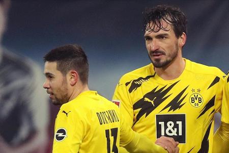 Dortmund beim Bundesliga-Start wohl ohne Hummels und Guerreiro Dortmund beim Bundesliga-Start wohl ohne Hummels und Guerreiro