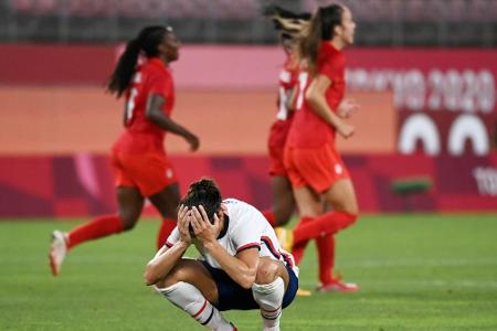 US-Stars um Rapinoe scheitern im Halbfinale an Kanada - Schweden schlägt Australien US-Stars um Rapinoe scheitern im Halbfinale an Kanada - Schweden schlägt Australien