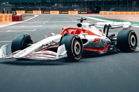 Formel 1 - Auto - 2022 - 1:1-Modell - GP England - Silverstone