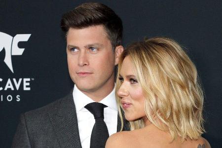 Colin Jost und Scarlett Johansson auf der Premiere von Colin Jost und Scarlett Johansson auf der Premiere von