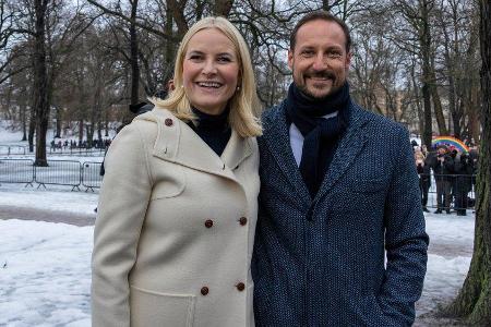 20 Jahre Mette-Marit und Haakon von Norwegen 20 Jahre Mette-Marit und Haakon von Norwegen
