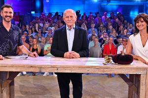 Werner Hansch stattete der diesjährigen "PBB"-Staffel einen Besuch ab.