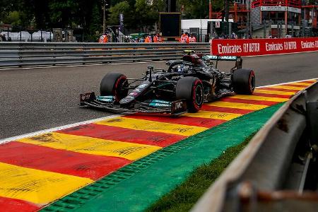 Valtteri Bottas - Mercedes - Formel 1 - GP Belgien - Spa-Francorchamps - 27. August 2021 Valtteri Bottas - Mercedes - Formel 1 - GP Belgien - Spa-Francorchamps - 27. August 2021