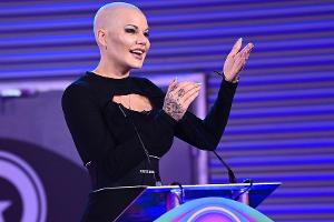 Melanie Müller während ihres "PBB"-Plädoyers an die Zuschauer.