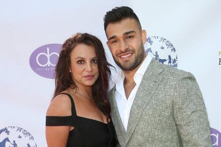 Britney Spears an der Seite ihres Partners Sam Asghari im Jahr 2019. Britney Spears an der Seite ihres Partners Sam Asghari im Jahr 2019.