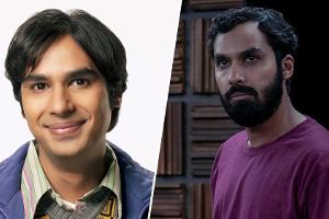 Kunal Nayyar als Raj (l.) in "The Big Bang Theory" und in "Criminal: Vereinigtes Königreich".