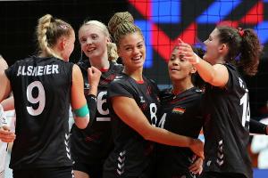 Volleyballerinnen suchen Rhythmus: "In vielen Phasen Ups and Downs