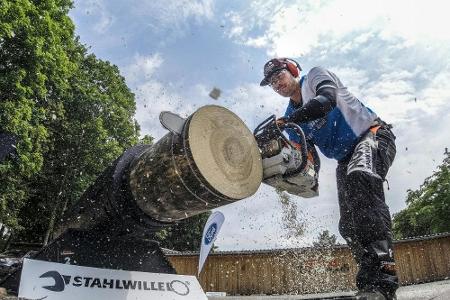 Timbersports: Ebner zum siebten Mal Deutscher Meister Timbersports: Ebner zum siebten Mal Deutscher Meister