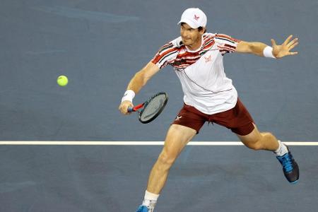 Murray siegt zum Masters-Auftakt in Cincinnati Murray siegt zum Masters-Auftakt in Cincinnati
