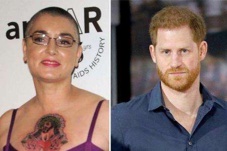 Für Sängerin Sinéad O'Connor ist Prinz Harry ein Held. Für Sängerin Sinéad O'Connor ist Prinz Harry ein Held.
