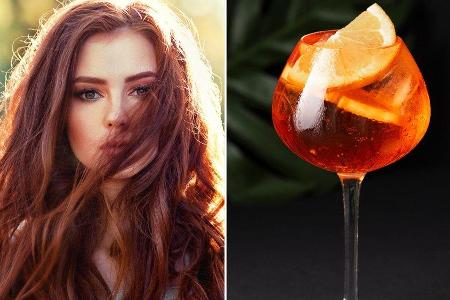Aperol Spritz ist jetzt der Frisurentrend schlechthin.