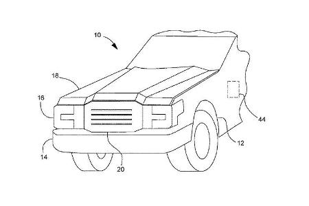 Ford F-150 electric Kofferraum-Patent Ford F-150 electric Kofferraum-Patent