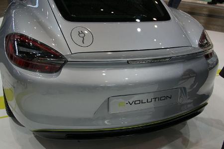 Porsche Cayman e-volution - Sportwagen - Forschungsfahrzeug - Elektromotor