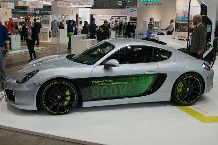 Porsche Cayman e-volution - Sportwagen - Forschungsfahrzeug - Elektromotor