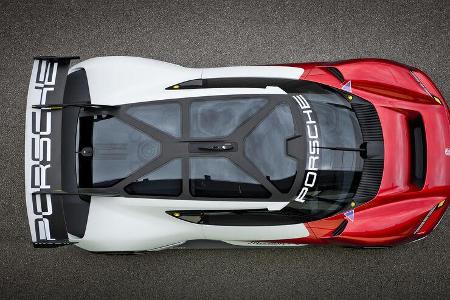 Der Mission R ist eine Vision, wie ein elektrischer Rennwagen für den Kunden-Motorsport demnächst aussehen könnte.