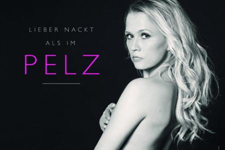 Nova Meierhenrich trägt lieber gar nichts als einen Pelzmantel Nova Meierhenrich trägt lieber gar nichts als einen Pelzmantel