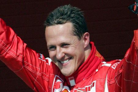 Michael Schumacher während seiner Zeit bei Ferrari.