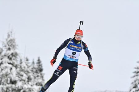 Biathlon: Voigt sprintet in Oberhof unter die besten 15 Biathlon: Voigt sprintet in Oberhof unter die besten 15