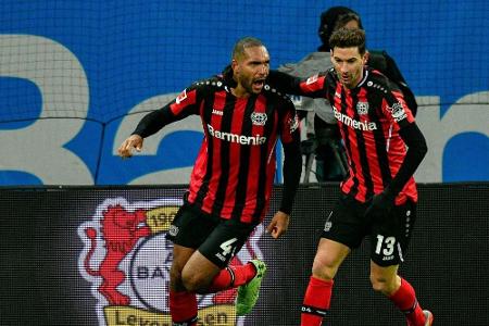 Tah trifft zum Ausgleich: Wieder kein Sieg für Bayer Tah trifft zum Ausgleich: Wieder kein Sieg für Bayer