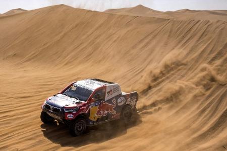 Al-Attiyah gewinnt auch erste Wertungsprüfung bei Rallye Dakar Al-Attiyah gewinnt auch erste Wertungsprüfung bei Rallye Dakar