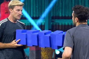 Dominik (l.) und Lars im Finale von "Sommerhaus der Stars".