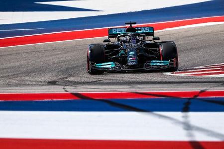 Lewis Hamilton - Mercedes - Formel 1 - GP USA - Austin - Freitag - 22.10.2021