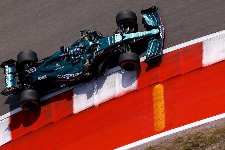 Lance Stroll - Aston Martin - Formel 1 - GP USA - Austin - Freitag - 22.10.2021