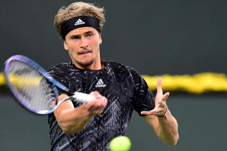 Zverev souverän ins Viertelfinale von Indian Wells Zverev souverän ins Viertelfinale von Indian Wells