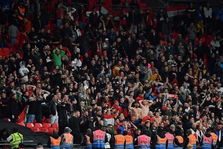 Wembley-Randale: Ungarns Verband sperrt Wembley-Randale: Ungarns Verband sperrt