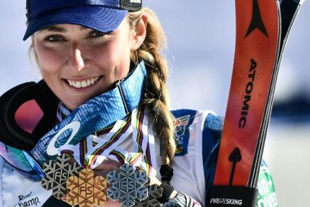 Ski-Alpin: Shiffrin will in Peking in jeder Disziplin starten Ski-Alpin: Shiffrin will in Peking in jeder Disziplin starten