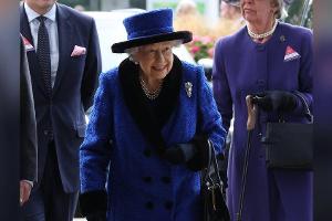 Queen Elizabeth II. in Ascot.