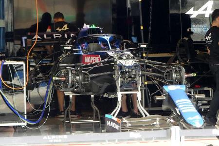 Alpine - Formel 1 - GP USA - Austin - Donnerstag - 21.10.2021