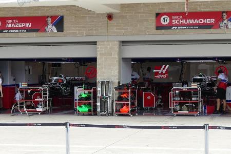 Haas - Formel 1 - GP USA - Austin - Donnerstag - 21.10.2021