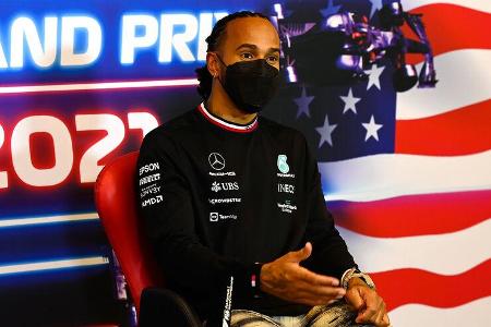 Lewis Hamilton - Mercedes - Formel 1 - GP USA - Austin - Donnerstag - 21.10.2021