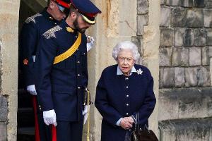 Die Queen bei einem Auftritt in Windsor.
