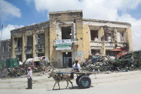...kommt ein Großteil Nord- und Mittelafrikas davon. Unter anderem Libyen, Mali, Nigeria, Somalia (im Bild), der Sudan und d...