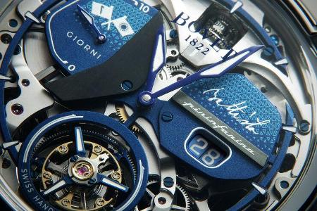 Automobili Pininfarina Bovet 1822 Battista Tourbillon Uhr