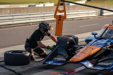 Nico Hülkenberg - IndyCar-Test - 25.10.2021 - McLaren